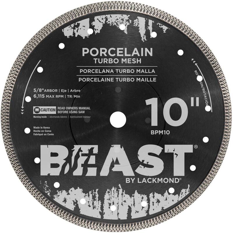 Hoja de Porcelana Húmeda de la Serie Pro Beast 10 pulgadas - BPM10