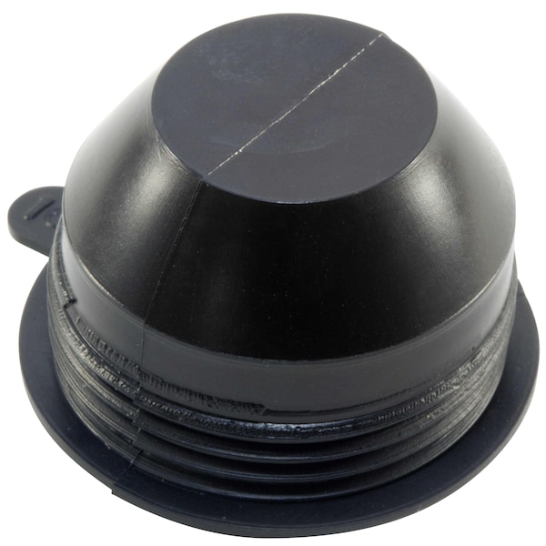 Caplugs ETV12 BLACK INJ VINYL, 2800PK - ETV-12
