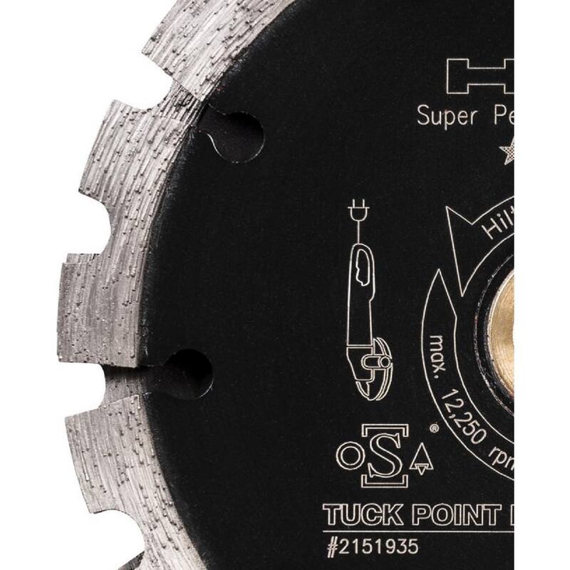 Disco de juntas de bolsillo de diamante universal de 5 pulgadas con 10 segmentos de alto desempeño (paquete de 6) - 2151935
