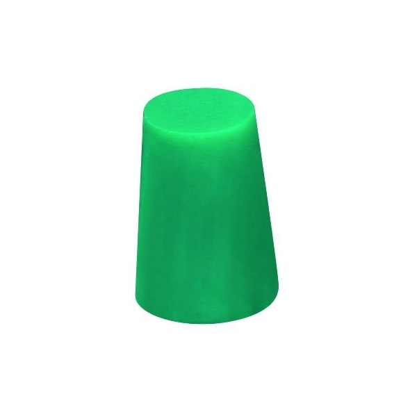 Caplugs No. 000 GREEN NEOPRENE PLUG, 100PK - GN000