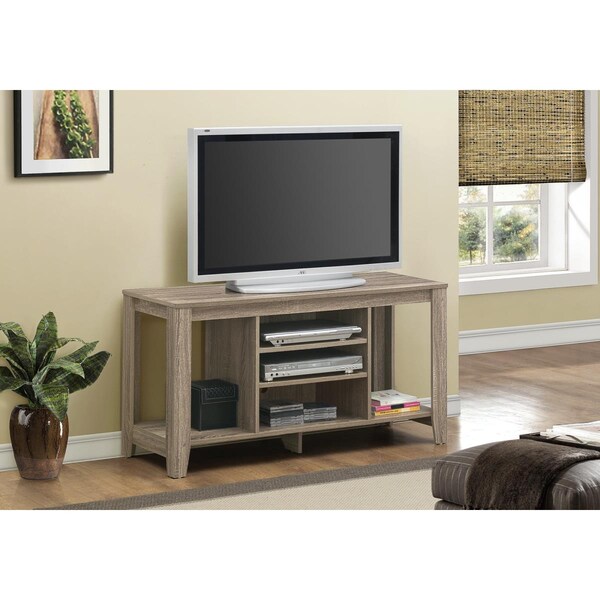 Homeroots 24.25 in. Particle Board & Laminate TV Stand - 333253