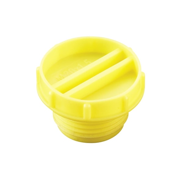 Caplugs PLUG METRIC THD YELLOW PE-LLD, 1000PK - TM-16