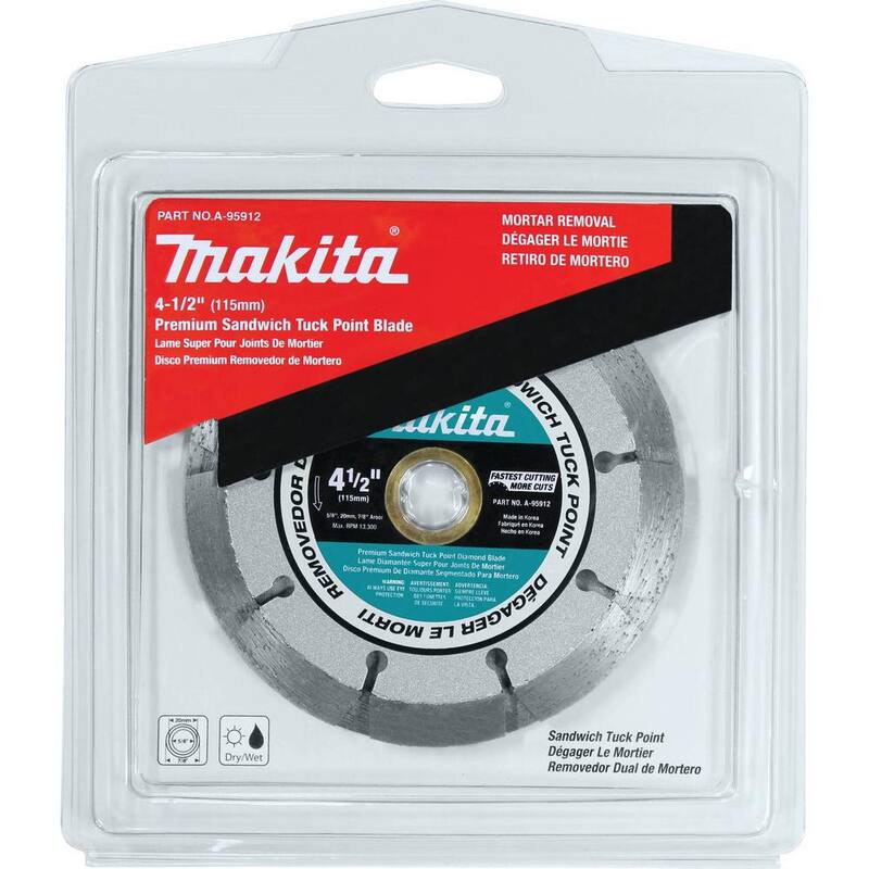 Cuchilla Sandwich Tuck Point de 4 1/2 pulgadas - A-95912