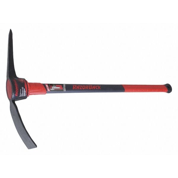 Razor-Back Pick Mattock, No. 5, 34" Fiberglass Handle - 4118000