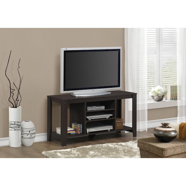 Magneticismmagnetismo 24.25 in. Cappuccino Particle Board & Laminate TV Stand - MA3652102