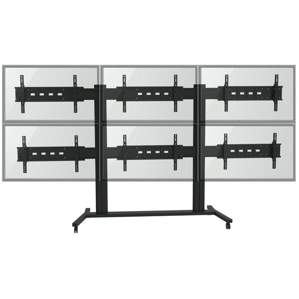 Tygerclaw TV Wall Stand for 6 Flat Panel 30-60 in. TV - LVW8609