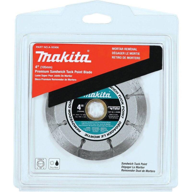 Hoja de punta de tuck de 4 pulgadas - A-95906 de Makita