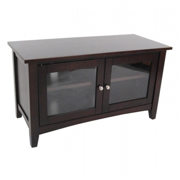 Serverusa Shaker Cottage 36 in. TV Stand- Espresso - SE2796727