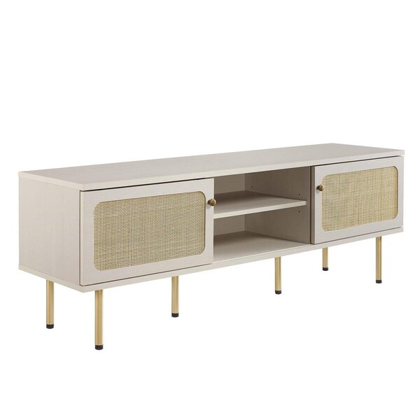 Modway Furniture 60 in. Cambria TV Stand, White - EEI-6045-WHI