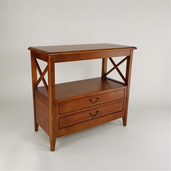 Wayborn Home Furnishing Eiffel TV Stand - Brown - 9109