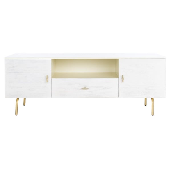 Safavieh Genevieve Media Stand Cream & White Washed - MED5000D