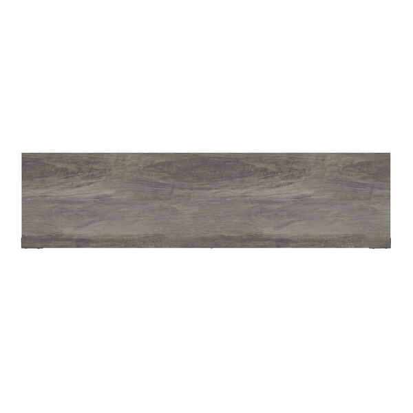 Flash Furniture 60" Coastal Gray TV Stand with Storage Shelves - ZG-025-GY-GG