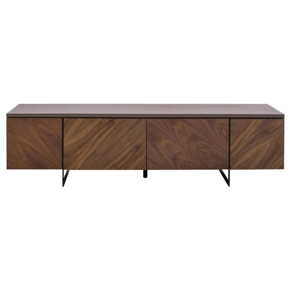 Safavieh Archie Chevron TV Stand, Walnut - SFV8716A