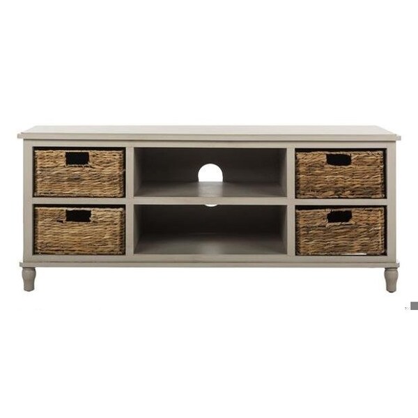Safavieh Rooney Tv Unit- Vintage Grey - 20.1 X 15.7 X 47.2 In. - AMH5745D