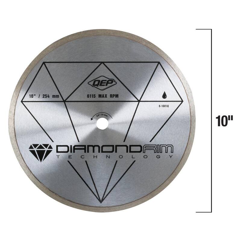 Disco de Diamante de 10 pulgadas para Sierras Húmedas de Azulejos para Azulejos de Cerámica - 6-1001Q