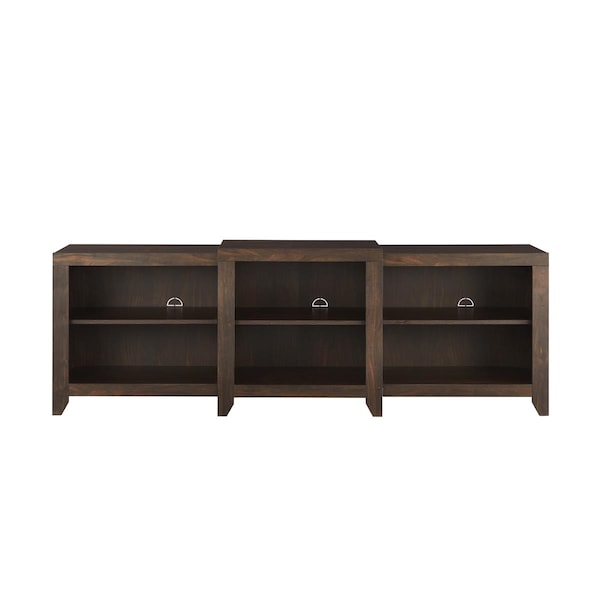 Utilitiesutilidades 69 in. Ronin Low Profile TV Stand, Dark Walnut - UT3036246
