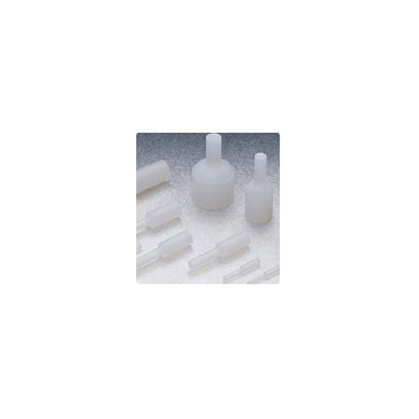 Stockcap Pull Plugs Silicone-0.896-0.375-1.000-1.000-CLEAR, 25PK - 535608