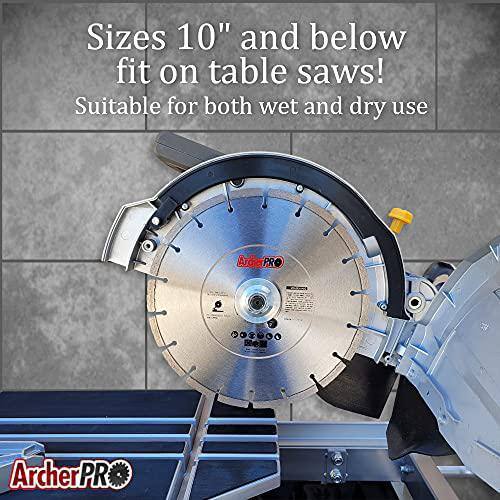 Archer USA 10 in. Hoja de Diamante para Uso General - LWGP10