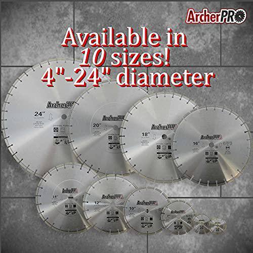 Archer USA 10 in. Hoja de Diamante para Uso General - LWGP10
