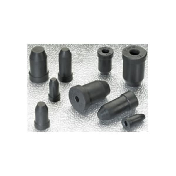 Stockcap Rubber Seal Plugs-RSP1125-1.125-1.255-0.750-1.146-SBR/NR-BLACK, 1000PK - 228908