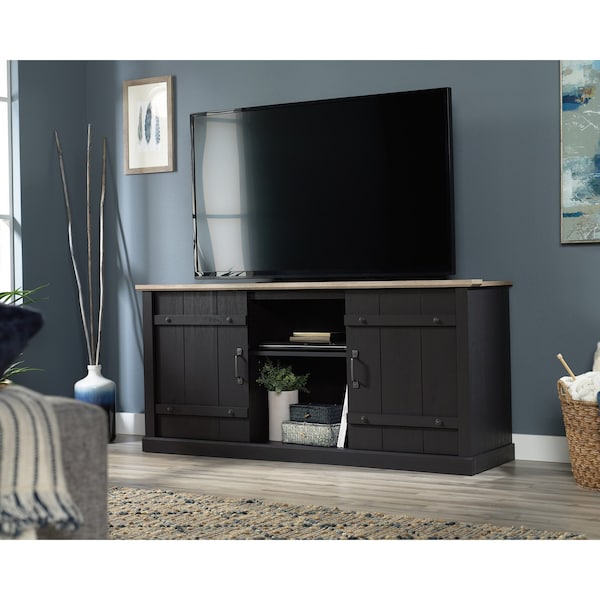 Sauder Entertainment Credenza Rao , Accommodates up to a 70 in. TV weighing 95 lbs - 429346