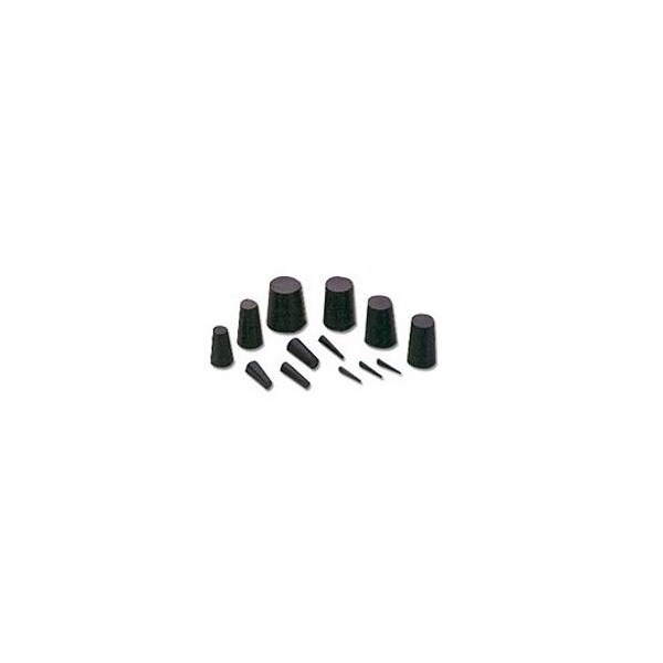 Stockcap EPDM Plugs-0.200-0.062-0.750-BLACK, 1000PK - 683986