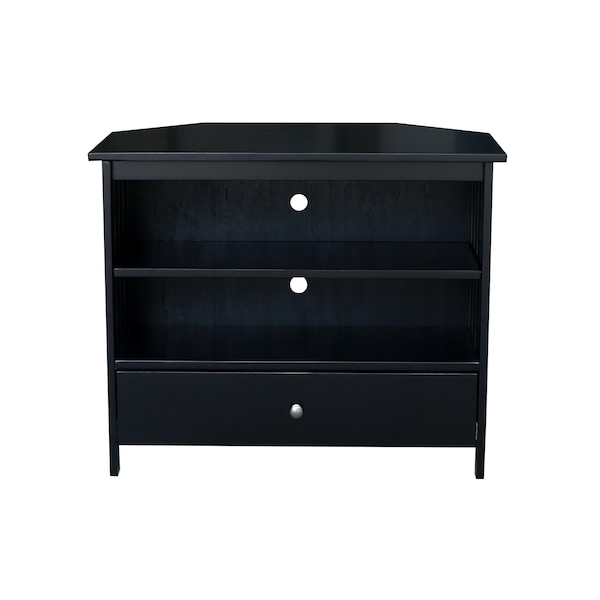 International Concepts Mission Corner TV Stand, Black - TV46-27