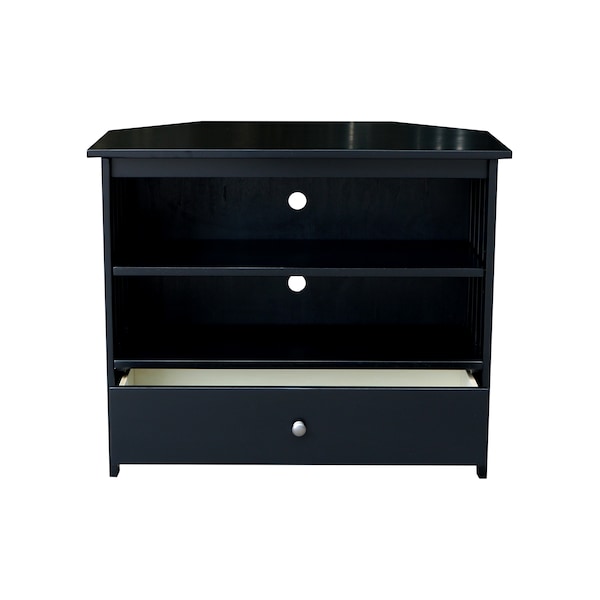 International Concepts Mission Corner TV Stand, Black - TV46-27