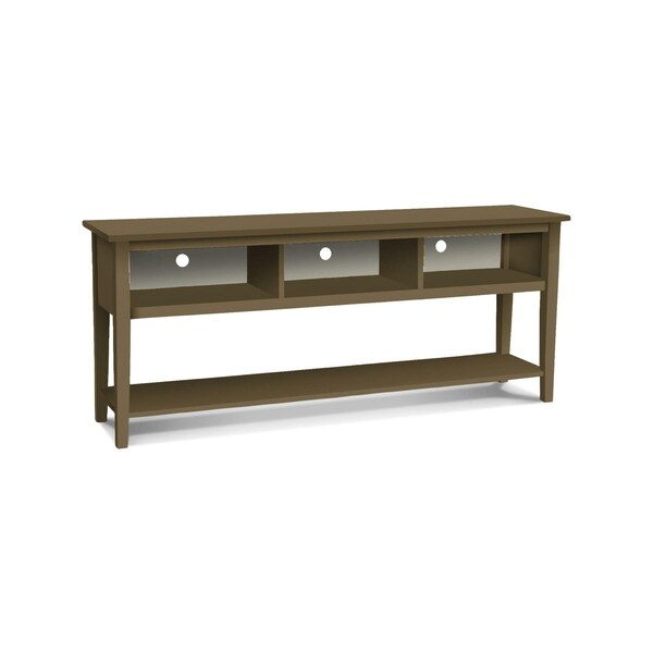 International Concepts EnteRTAinment / TV Stand, 72", Unfinished - TV-8-72