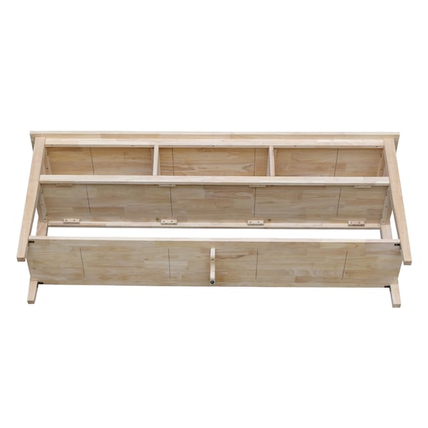 International Concepts EnteRTAinment / TV Stand, 72", Unfinished - TV-8-72