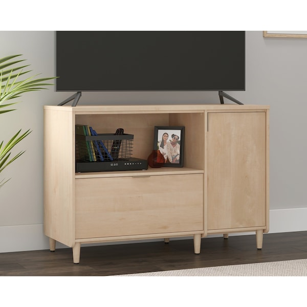 Sauder Clifford Place Credenza Nm , Accommodates up to a 46 in. in. TV weighing 50 lbs - 433366