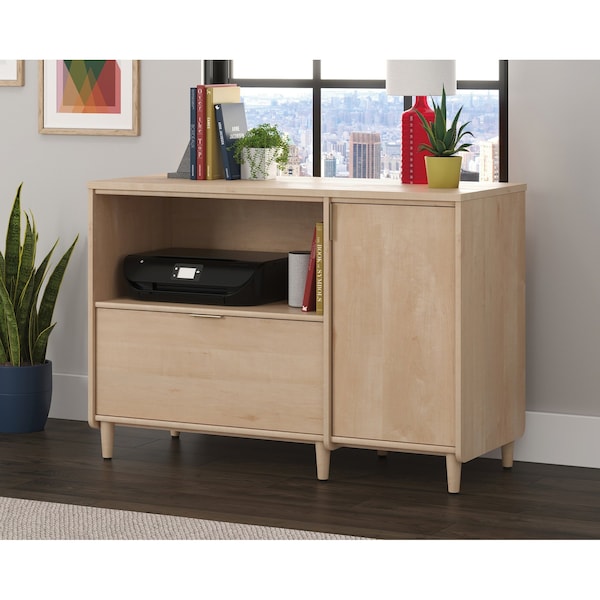 Sauder Clifford Place Credenza Nm , Accommodates up to a 46 in. in. TV weighing 50 lbs - 433366