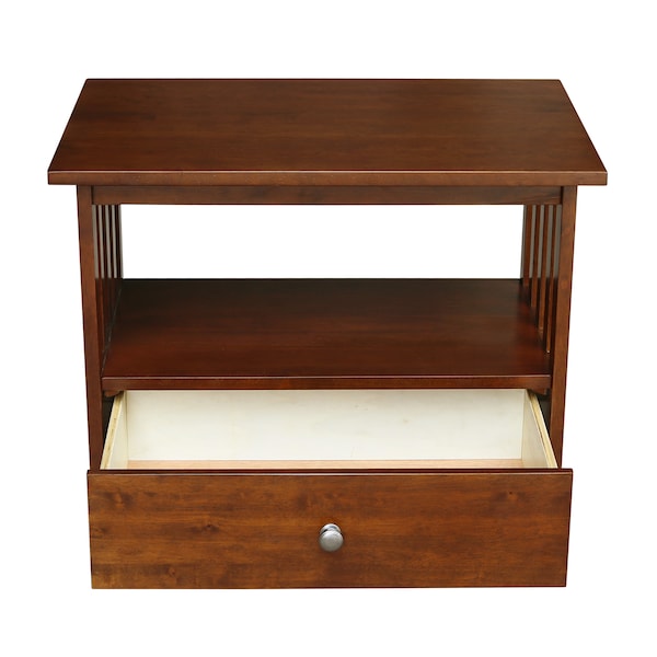 International Concepts Mission EnteRTAinment / TV Stand, 28", Espresso - TV581-28