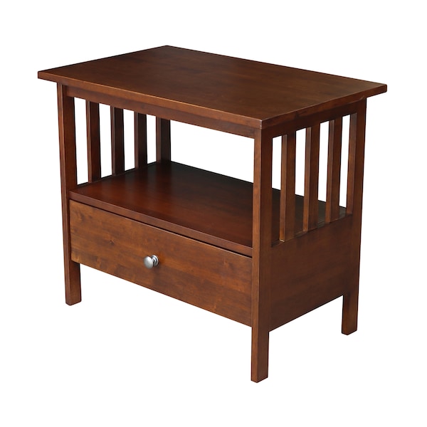 International Concepts Mission EnteRTAinment / TV Stand, 28", Espresso - TV581-28