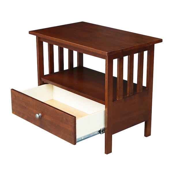 International Concepts Mission EnteRTAinment / TV Stand, 28", Espresso - TV581-28