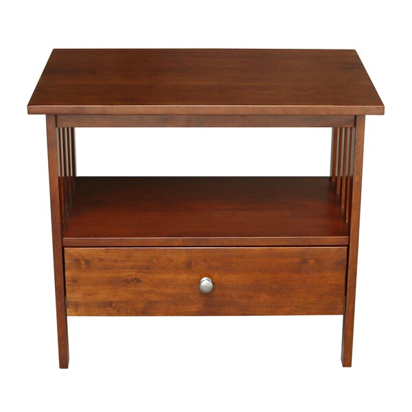 International Concepts Mission EnteRTAinment / TV Stand, 28", Espresso - TV581-28