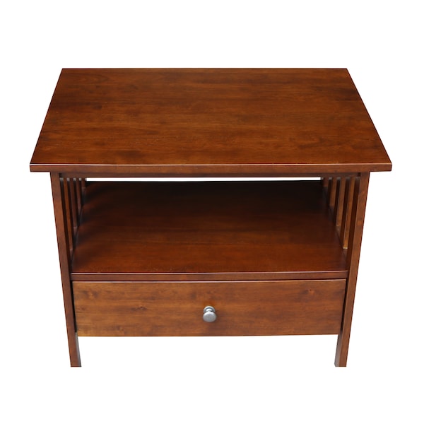 International Concepts Mission EnteRTAinment / TV Stand, 28", Espresso - TV581-28