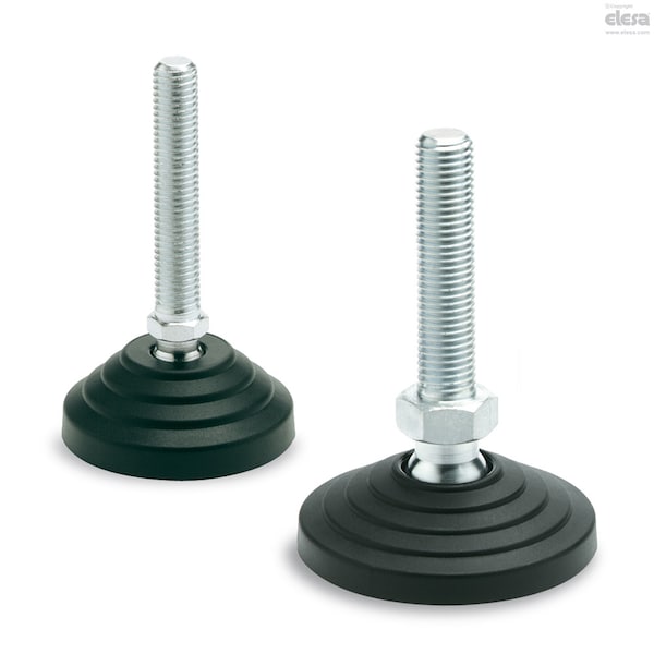 Elesa Levelling elements, LV.A-100-14-3/8-16x2 - LV.A (INCH SIZES)