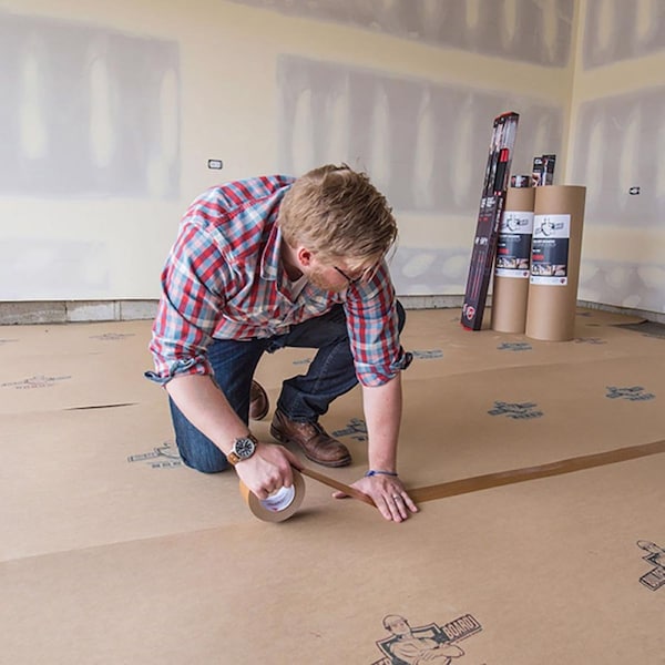 Builder Board Surface Shields Builder Board Tape 3 in. W X 180 ft. L Indoor Seam Tape - BLD072
