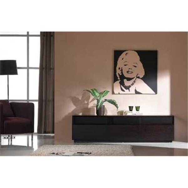 J&M Furniture J & M Furniture 1763951 TV Stand 023 in Dark Oak - 1763951