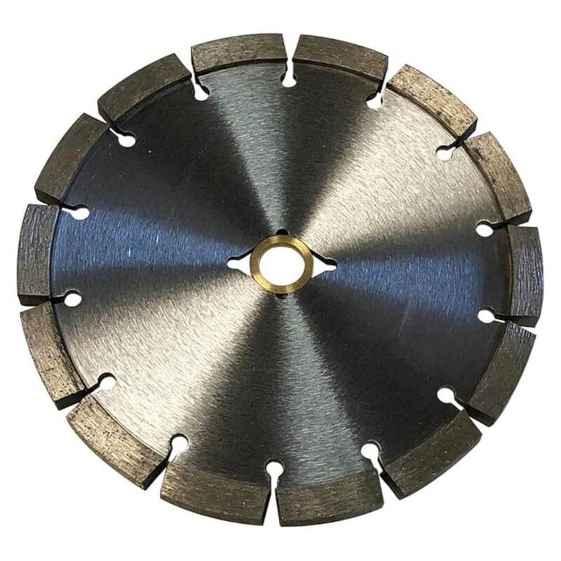 Herramientas de diamante de 7 pulgadas para mortero, cuchillas de puntas de diamante de 3/8 pulgadas de ancho, una sola cuchilla, arbor no roscado de 7/8 x 5/8 pulgadas - TSE0737A8_THD