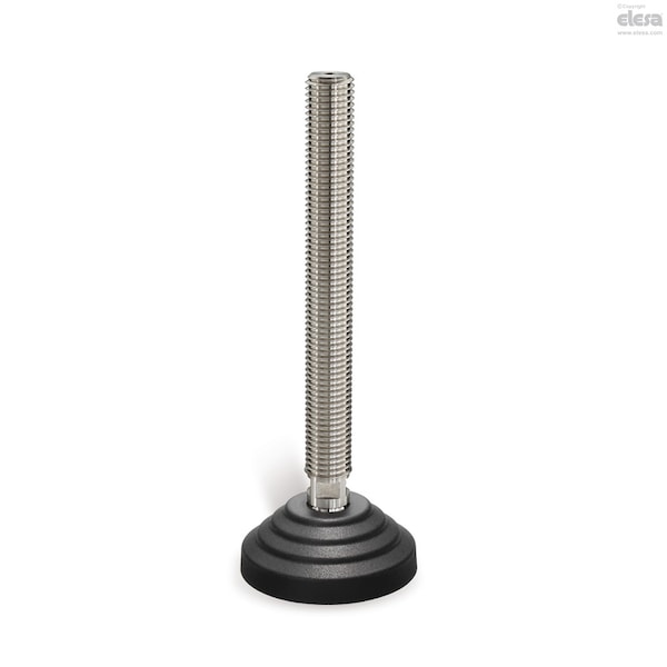 Elesa Levelling feet, LVQ.A-100-14-SST-M20x110 - LVQ.A-SST