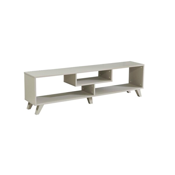 Kd Bufe 12 x 67 x 14 in. Parma TV Unit Grey - KD2971403