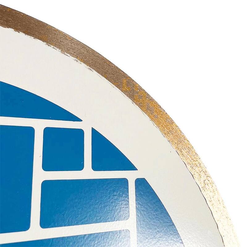 EDiamondTools 7 in. Azulejo de mosaico de vidrio, Borde Continuo, Altura del segmento de 10 mm, Hoja de sierra de diamante, Solo húmedo, Arbor de 5/8 in. - CG70C_THD