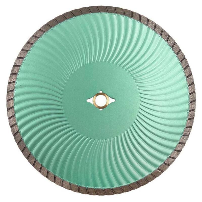 EDiamondTools 10 pulgadas Hoja de sierra Turbo Wave para granito, arenisca, mármol, concreto y albañilería - TW10A8