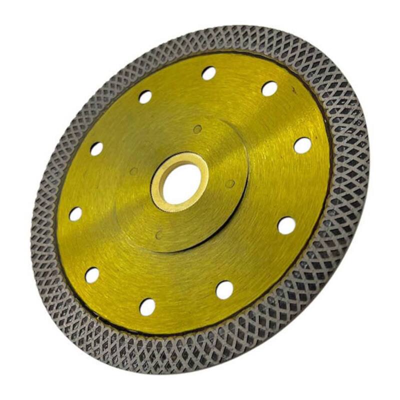 Hoja de sierra de malla turbo de 5 pulgadas para azulejos de porcelana, azulejos de cerámica, mármol, granito y otras piedras naturales - TF05A7