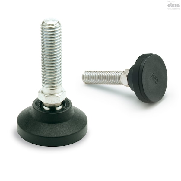 Elesa Levelling feet, LS.A-32-14-AS-SST-M12x68 - LS.A-SST