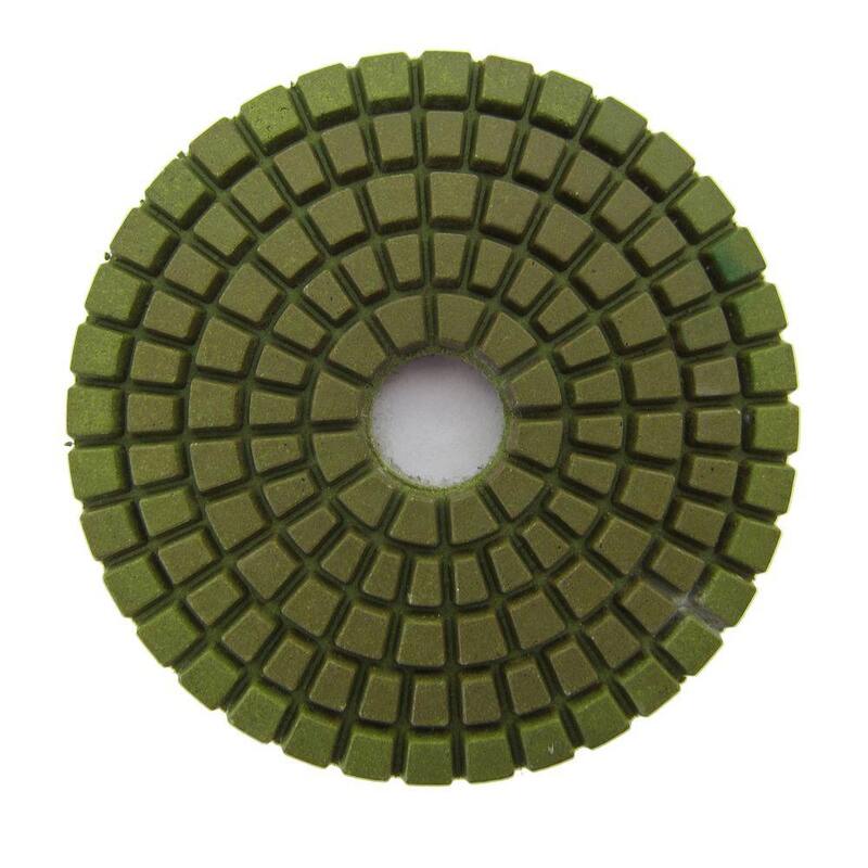 Almohadilla de pulido de diamante húmedo de grano #3000 de 3 pulgadas para piedra - WPP03-B-3000#