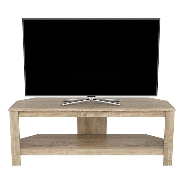 Avf Calibre 45 in. Corner TV Stand with No Shelf - Sawn Oak - CA115SO-A