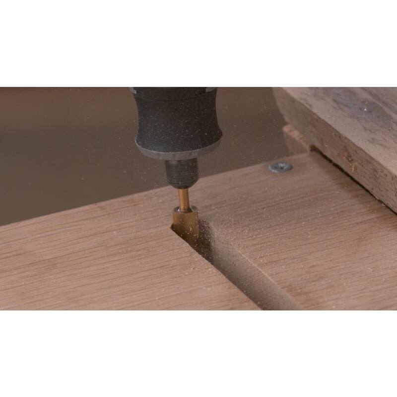 Broca giratoria para tallado Dremel Max Life de 5/16" (paquete de 2) - 115HP